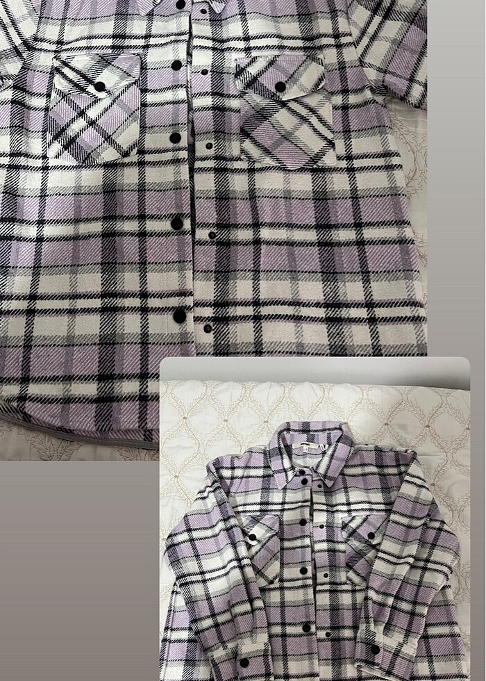 Koton marka oduncu gömlek - Görsel 3