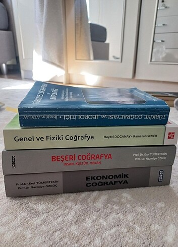 Sosyal Bilgiler / Coğrafya Kitapları (Erol Tümertekin, Ramazan S