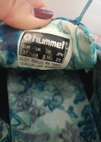 37 Beden turkuaz Renk Hummel Kadın Spor Ayakkabı