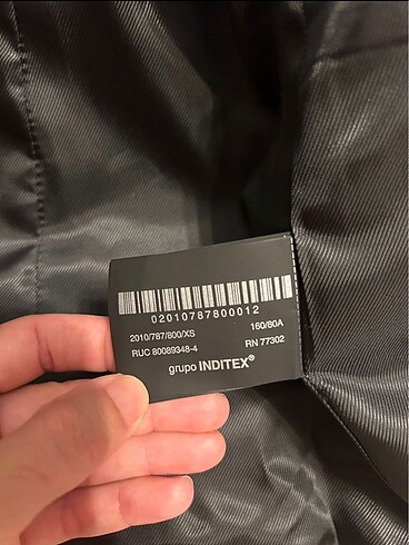 xs Beden Zara blazer