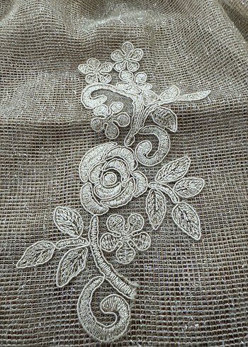 Nakış İşlemeli gold büyük kese - Görsel 2