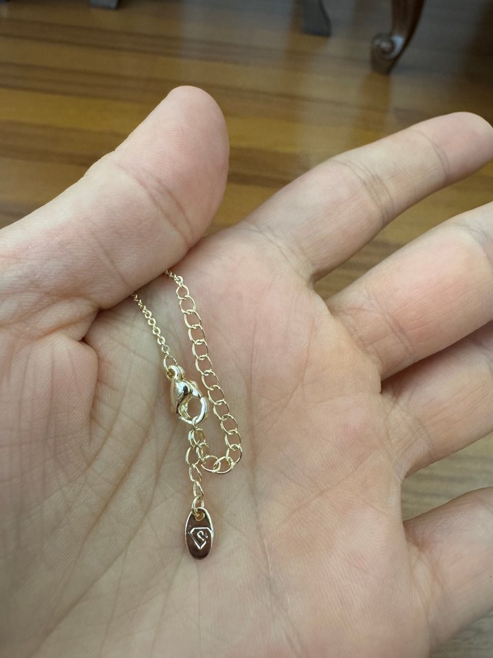 Altın Renkli Minimalist Zincirli şahmeran - Görsel 4