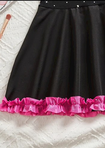 Pembe Mini Straplez Bustiyer - Görsel 5