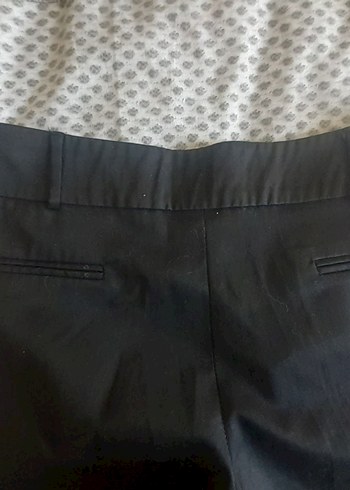 Diğer Kadın Siyah Piliseli Kumaş Pantolon