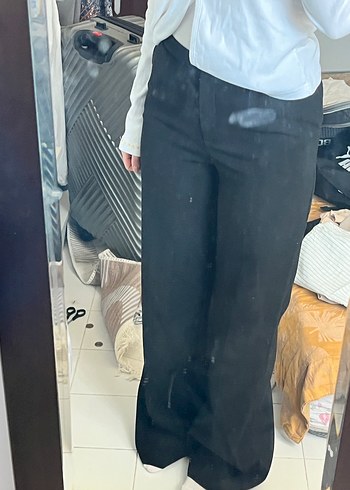 Kadın Siyah Denim Kumaş Pantolon orijinal ipekyol hatasız