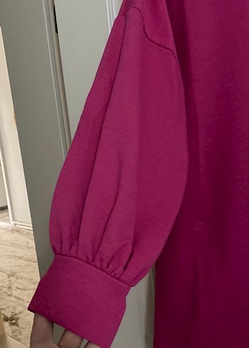 Diğer Pembe Oversize Kadın Sweatshirt