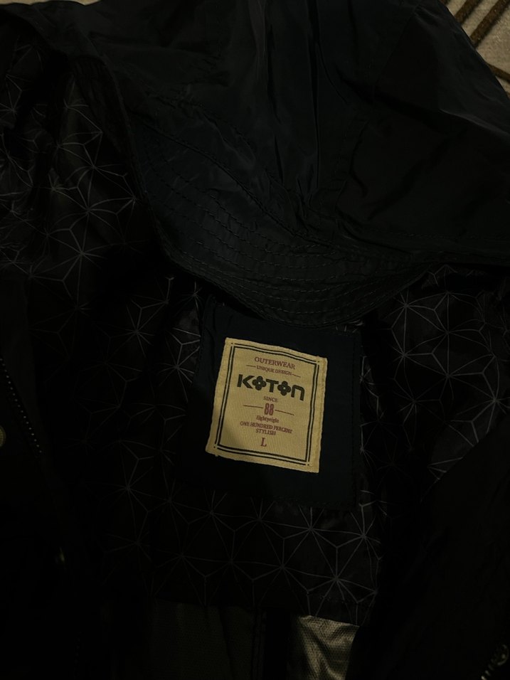 Koton kadın yağmurluk - Görsel 4