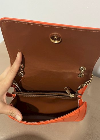 Turuncu Beymen Çanta - Görsel 2