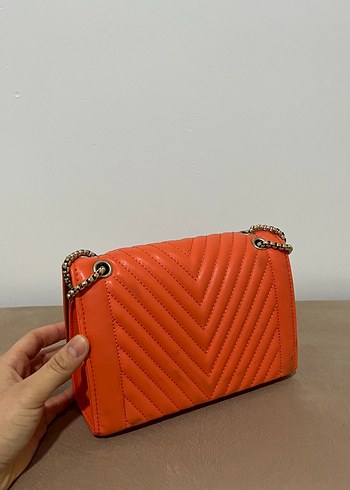 Turuncu Beymen Çanta - Görsel 3