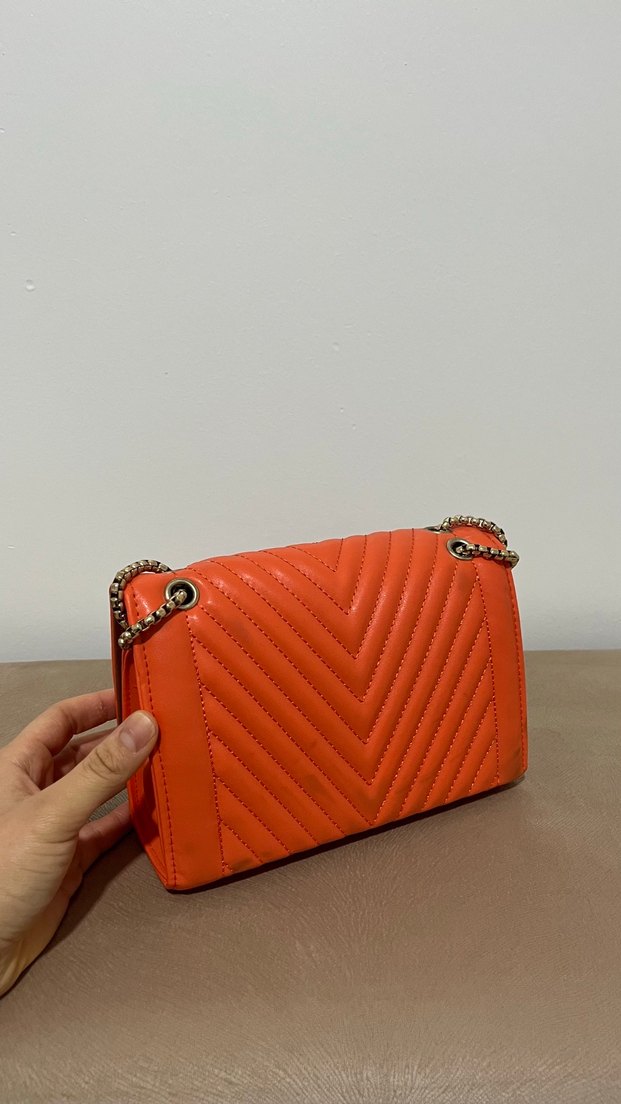 Turuncu Beymen Çanta - Görsel 3