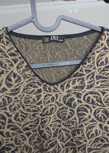 Desenli Uzun Kollu Bohem Kadın Kazak - Görsel 2