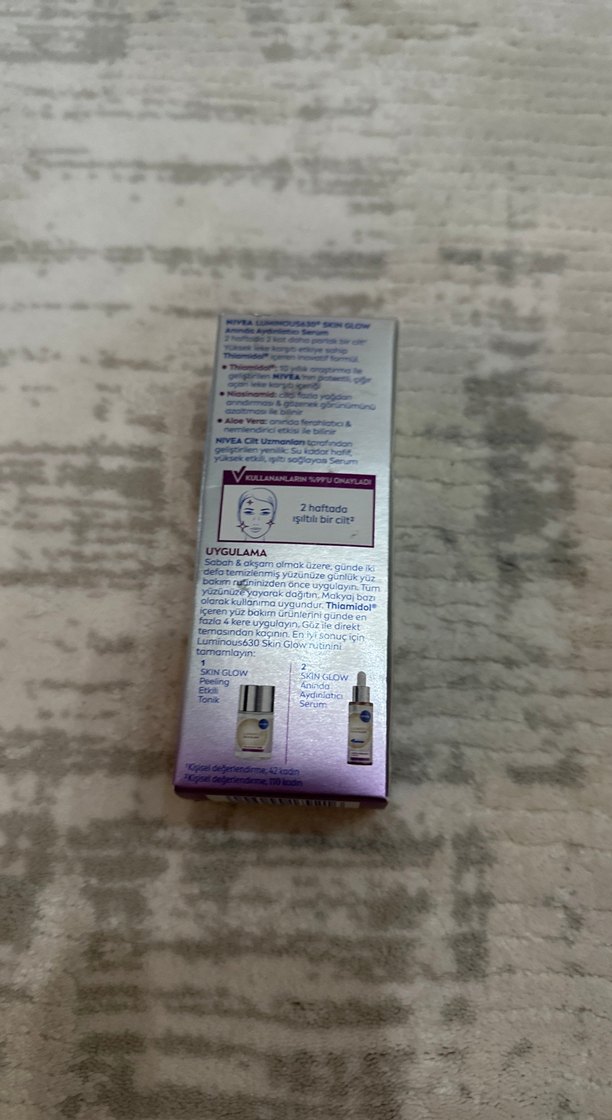 Nivea Luminous Skin Glow Aydınlatıcı Serum 30ml - Görsel 3