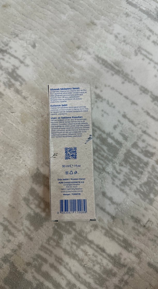 Pure Choice Gözenek Sıkılaştırıcı Serum 30 ml - Görsel 3