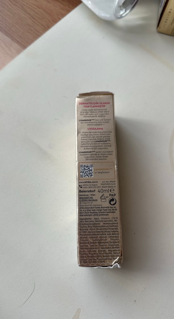 Nivea Luminous Light BB Krem SPF30 02 Orta Ton - Görsel 2