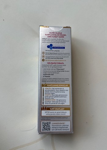 Nivea Luminous Antispot Günlük BB Krem SPF 50 - Görsel 3