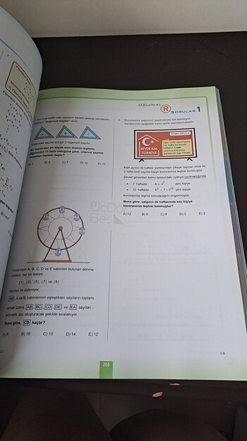  Beden Ayt matematik soru bankasi 345 yayinlari