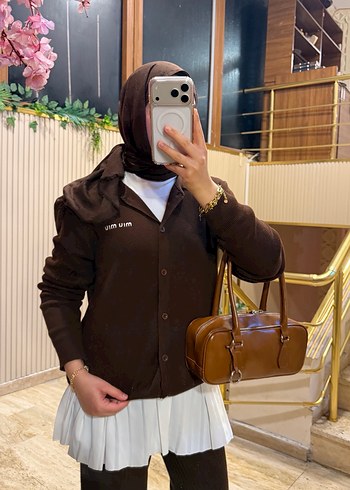 Siyah miu hırka - Görsel 2