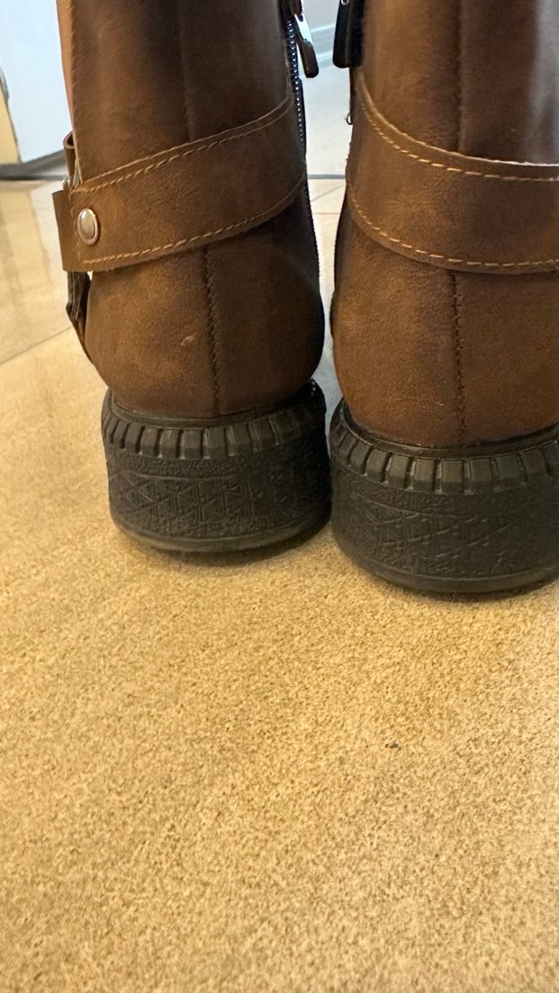 Kahverengi Kadın Bot - Görsel 5