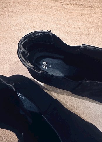 Siyah Süet Stiletto Topuklu Kadın Bot - Görsel 4