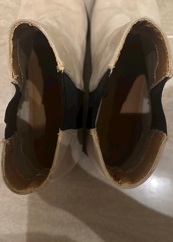 Bej Süet Kadın Bot - Görsel 5