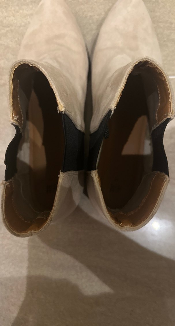 Bej Süet Kadın Bot - Görsel 5