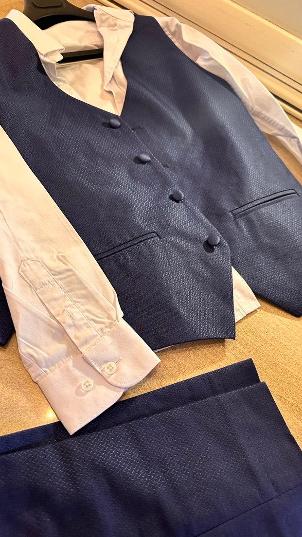 Çocuk Lacivert Regular Fit Takım Elbise - Görsel 2