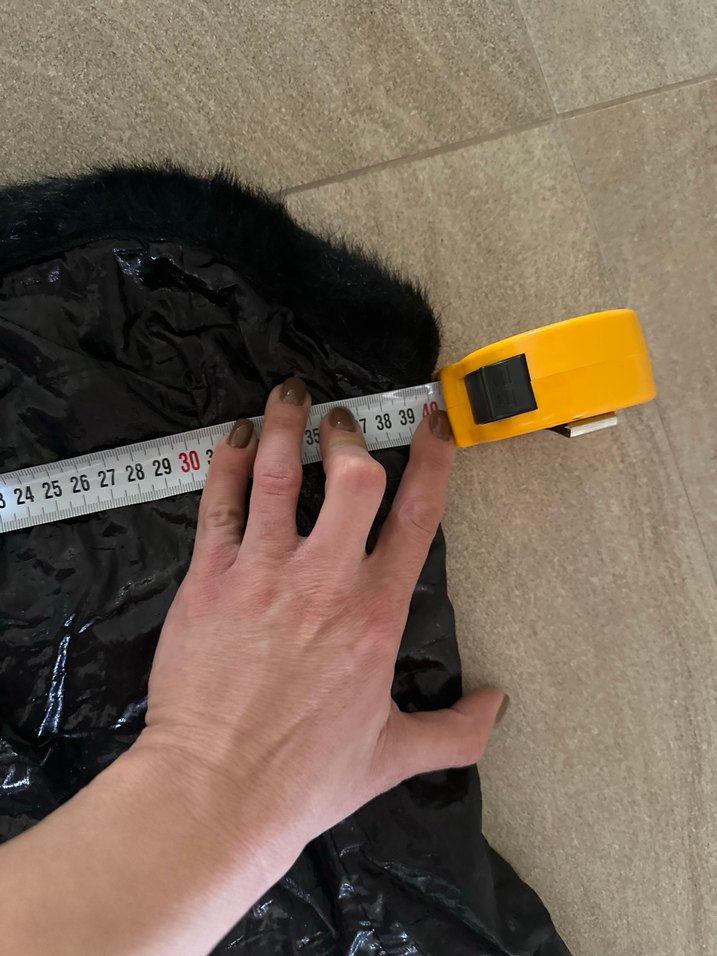 Siyah Kürk Detaylı Straplez Elbise - Görsel 3