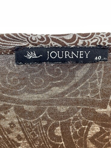 40 Beden kahverengi Renk Journey Bluz %70 İndirimli.