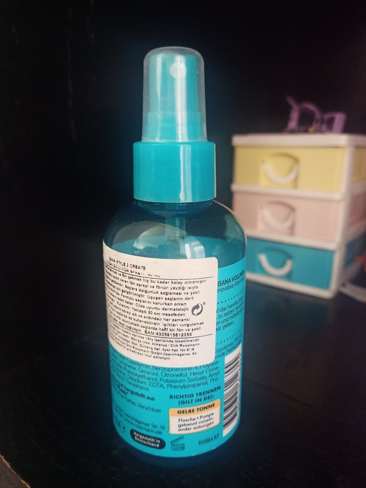 Isana isana Volumen Fön Spreyi - Görsel 3