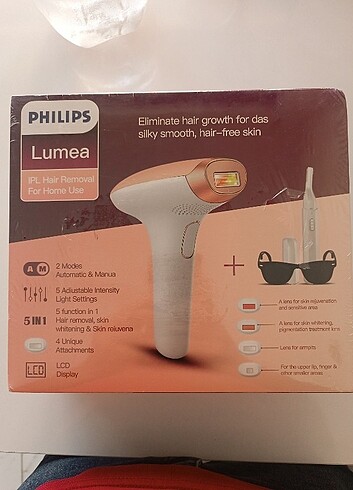 Philips Lumea lazer epilasyon cihazı  - Görsel 4