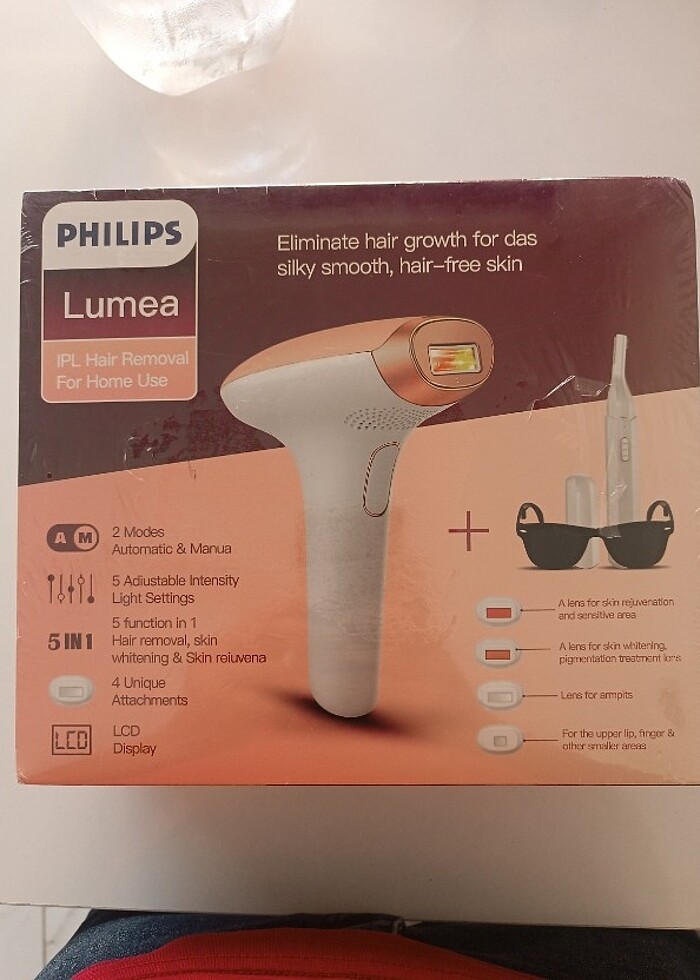 Philips Lumea lazer epilasyon cihazı  - Görsel 4