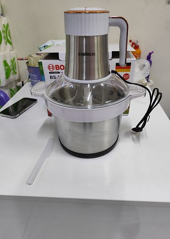 BOSCH 8 Litre Beyaz ve Gri Çok Fonksiyonlu Blender - Görsel 7