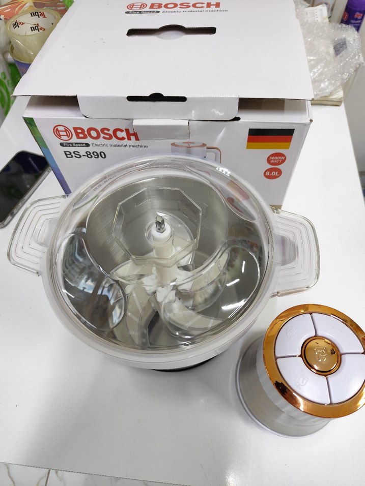 BOSCH 8 Litre Beyaz ve Gri Çok Fonksiyonlu Blender - Görsel 2