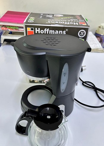 Hoffmans Siyah Kahve Makinesi - Görsel 3