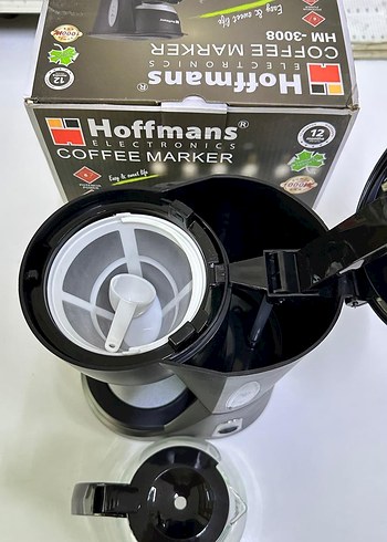Hoffmans Siyah Kahve Makinesi - Görsel 4
