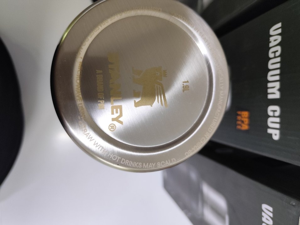 Stanley Termos Matara Beyaz Gri - Görsel 4