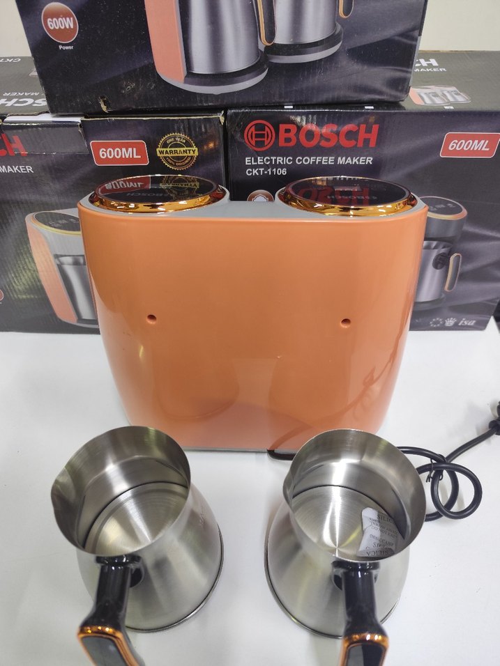 Bosch 600ML Elektrikli Kahve Makinesi Turuncu-Gri - Görsel 4