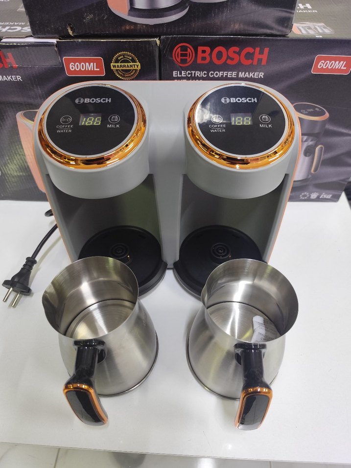 Bosch 600ML Elektrikli Kahve Makinesi Turuncu-Gri - Görsel 2