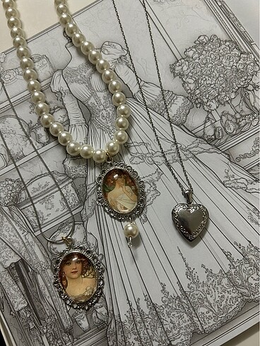Beden Vintage Sanat Kolyeler