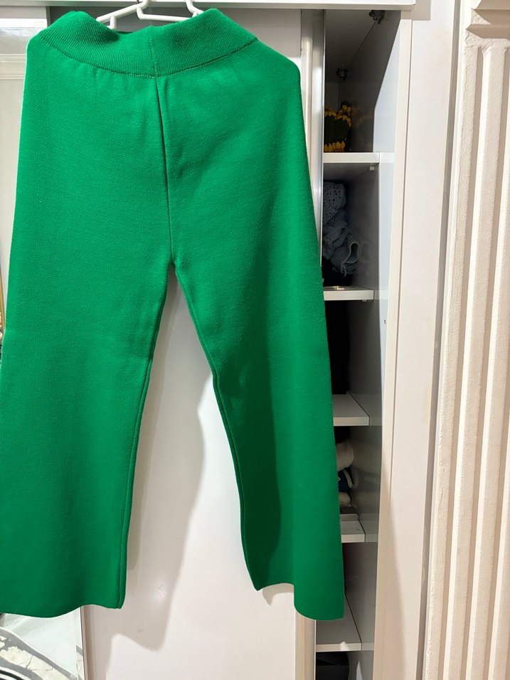 Yeşil Kadın Rahat Kesim Eşofman Altı - Görsel 3