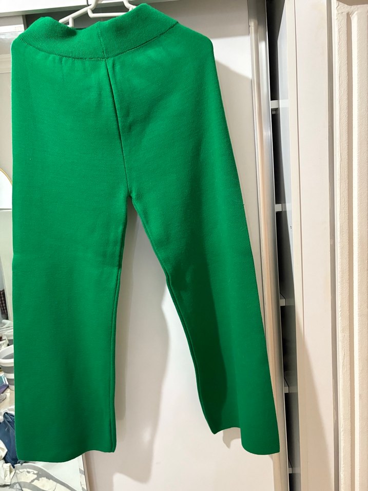 Yeşil Kadın Rahat Kesim Eşofman Altı - Görsel 4