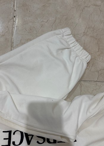 Versace Gri Baskılı Beyaz Kadın Eşofman Altı - Görsel 2