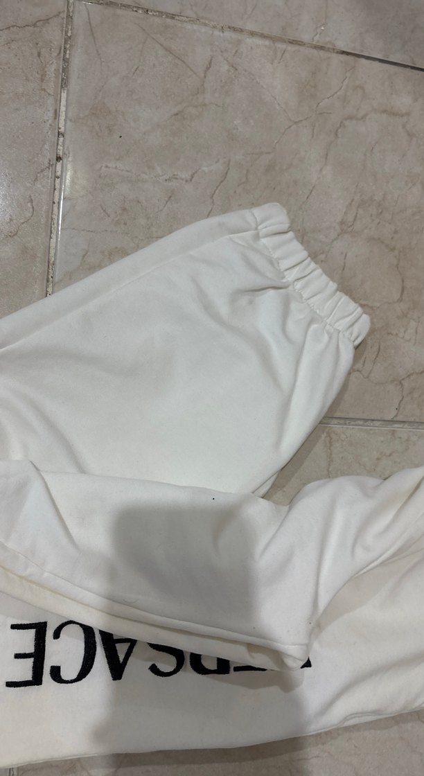 Versace Gri Baskılı Beyaz Kadın Eşofman Altı - Görsel 2