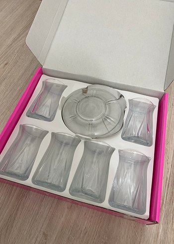 6 Parça İnce Belli Çay Takımı - Görsel 6