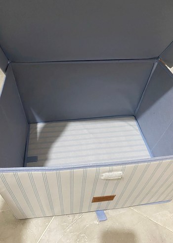 Mavi beyaz renk Katlanabilir hurç - Görsel 8