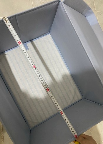 Mavi beyaz renk Katlanabilir hurç - Görsel 3