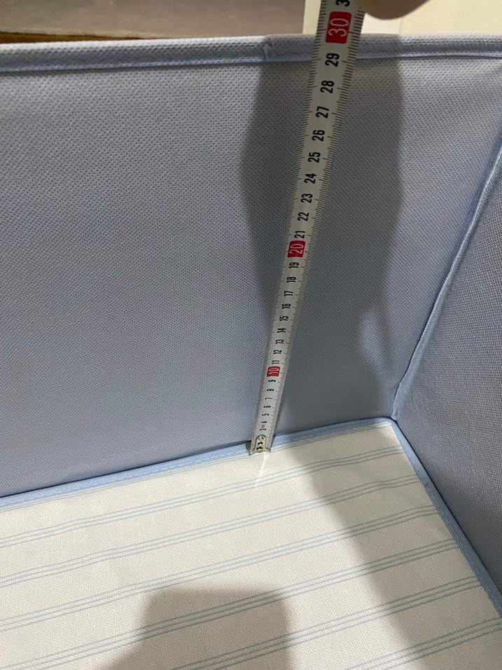 Mavi beyaz renk Katlanabilir hurç - Görsel 4