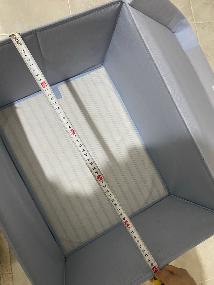 Mavi beyaz renk Katlanabilir hurç - Görsel 3