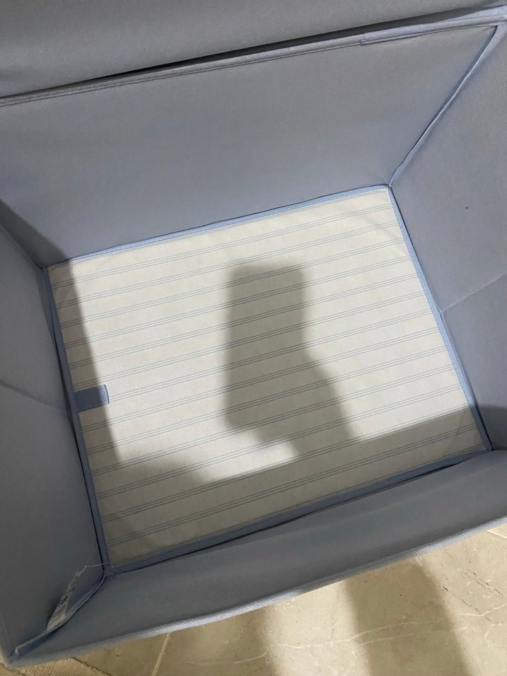 Mavi beyaz renk Katlanabilir hurç - Görsel 5