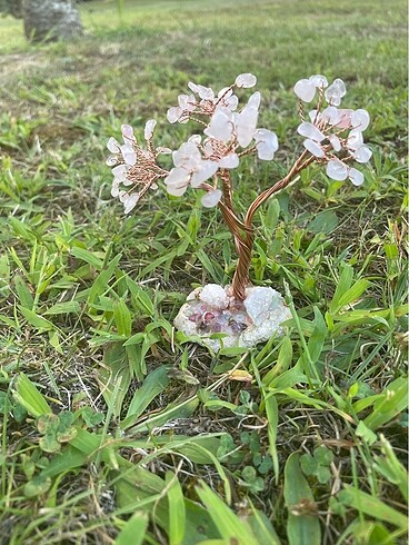 Beden pembe Renk Pembe Kuvars Dekoratif Özel Yapım Ağaç